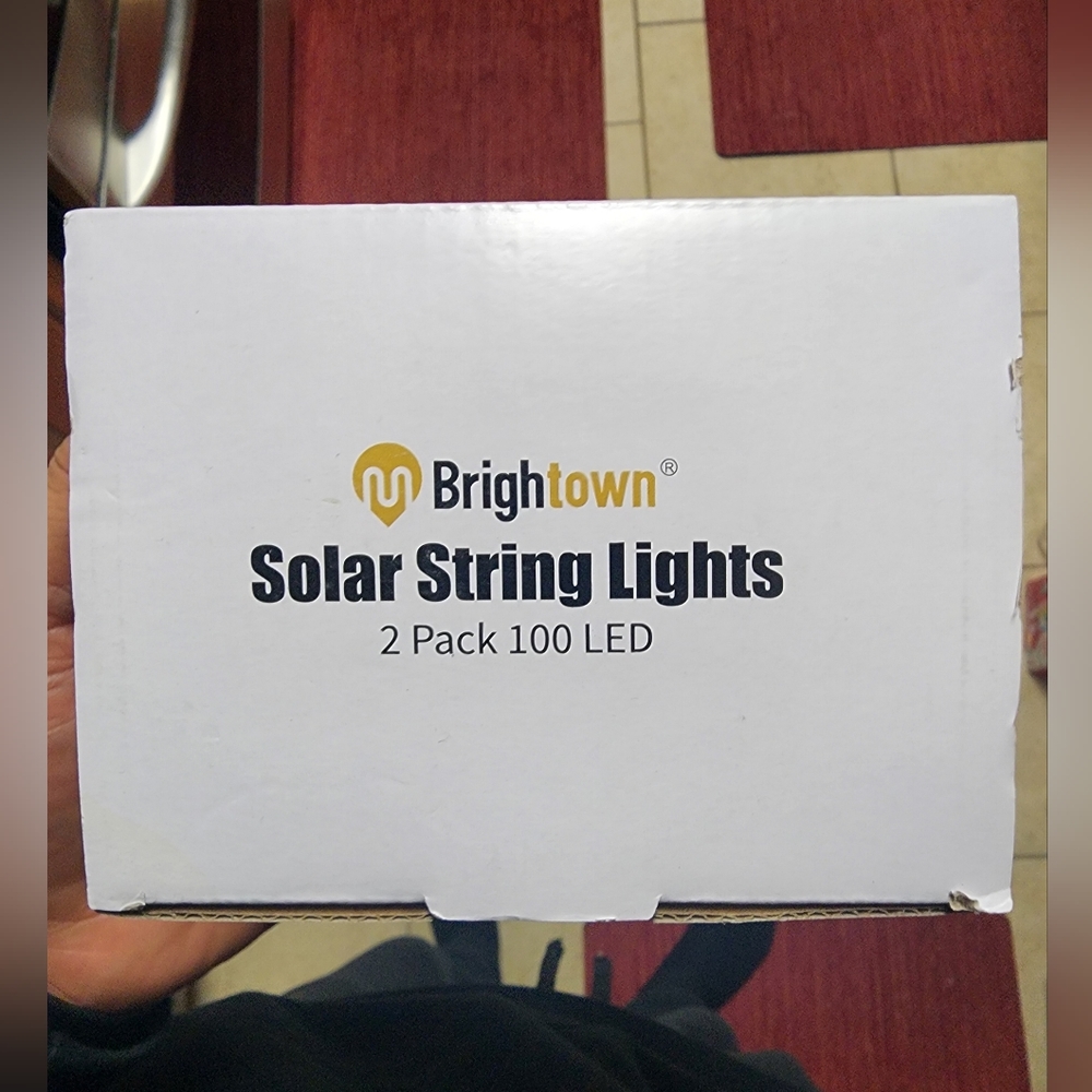 Brightown Solar String Light 2pack 100 LED - Picture 5 of 7